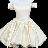 Champagne-Colored Shoulder Birthday Dress Dress Female Art Exam Presided Vocal Princess Dress Thousands Of Gold Style Temperament High Sense HZ0517
