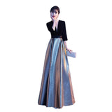 Grand Choral Performance Dress Women 2026 New Summer Dress Fashion Mode Conductor Recitation Poetry Host Chorus HZ0517
