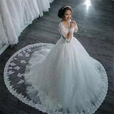 2026 New Shoulder Lace Mid-Rise Long Collared White Adult Wedding Jersey HZ0517