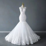 Wedding Dress 2026 New Niche Temperament Wedding Dress V-Neck Beautiful Long Elegant Simple Light Dress HZ0517