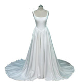 White Sling Ribbon Ribbon Dress 2026 New Temperament Simple French Bridal Engagement Trip To Shoot Out Of The Yarn HZ0517