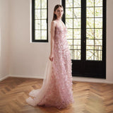 Pink Morning Dress Woman 2026 New High-End Bridal Engagement Dress High-End Super Fairy Sweet Adult Ceremony Princess Dress HZ0517