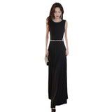Black Evening Dress Women's 2026 New Dresses Famous Banquet Dresses Fashioned Elegance Moderator Summer HZ0517
