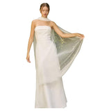 French Light Wedding Dress Bride Simple Tset-Sin Style Temperament Certificate Registration Small White Dress Engagement White Dress Dress HZ0517