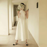 French Light Wedding Dress 2026 Spring New Simple Densified Engagement White Certificate Registration Small Individual Dress HZ0517