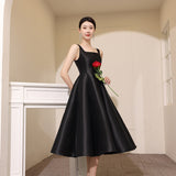 White Sling Model Light Wedding Dress Dress 2026 Spring Sleeveless Bridal Certificate Registration Small White Dress Evening Dress HZ0517
