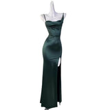 Dress 2026 New Ribbon Slings High-Opened Ass Fishtail Dress HZ0517