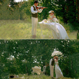 Simplicity Light Wedding Dress 2026 New Bride Small Man Can Wear French Simple Shoulder Yarn Dress Every Day HZ0517