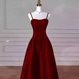 Black Evening Dress 2026 New Dress Party Host Art Examination Dress Temperament Sexy Suspension Long Dress HZ0517