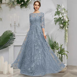 Banquet Evening Dress Lace Light Luxury Niche Hot Host High-End Dress Can Usually Be Worn HZ0517