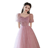 Banquet Evening Dress 2026 New Light Luxury Small Crowd Fugitive Princess Day Party Party Party Little Dresses HZ0517