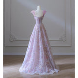 Purple Evening Dress 2026 New High-Level Light Luxury Dress Hosts Small Party Senior Bride's Toast HZ0517