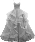 Fashion Sling Fluffy Skirt Event Dress Temperament Year-Up Club Show Evening Dress 2026 New HZ0517