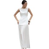 French Light Wedding Dress Bride Small Simple Vertewn Morning Dress Certificate Small White Dress Open Back Light Wedding Dress HZ0517