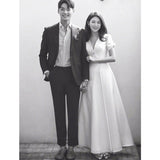 Light Wedding Dress 2026 New Bridal French Super Fairy Doodles Travel Film Thin Out Simple Evening Dress Autumn HZ0517