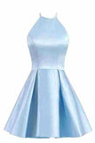 2026 New Hanging Neck Sling Back To School Sex Short Skirt Banquet Party Party Performance Dress Dress HZ0517