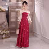 Toasting Bride 2026 New Engagement Wedding Wedding Day Dress Dress Dress Woman HZ0517