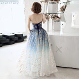Banquet Evening Dress 2026 New Long Temperament Famous Slimming Breast Host Annual Performance Dress HZ0517