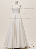 Brassed Denate Light Wedding Dress 2026 New Bridal Main Wedding Dress Hepburn Style Light Luxury Niche High-End Travel Yarn HZ0517