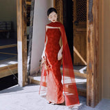 New Chinese Morning Gown Adult Wedding Dress Wedding Dress 2025 New Bride Wedding Toast HZ0517