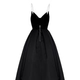 Annual Evening Dress Women's 2026 New Noble Long-Term Birthday Party Banquet Host Dress Shown Thin HZ0517