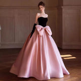 Pink Evening Dress 2026 New French-Flavic Engagement Banquet Hosts Birthday Dress Graduation Dress HZ0517