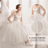 Stearing Fashion Simple Pimple Skirt Wedding Dress 2026 New Summer Bride Medium And Long Wedding Dress HZ0517