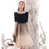 Starry Sky Gradient Evening Dress Women 2026 Spring New Banquet Temperament Small Dress Can Usually Wear A Dress HZ0517