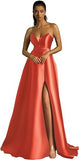 2026 Evening Dress Fashion Sexy Deep V Dress Solid Color Bras Party Evening Dress Summer HZ0517