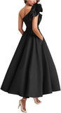 Purple Evening Dress High-Level Temperament Host Art Test Vocal Performance Dress Fluffy Skirt Adult Dress HZ0517