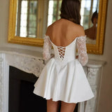 Sexy Light Wedding Dress 2026 New Bridal French Simple Travel Shoot Small Dress HZ0517
