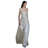 French Light Wedding Dress Bride Wipes The Heart Of The Super Fairy Shoulder Long Sleeve White Engagement Dress Dress HZ0517