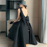 Small Dress Woman 2026 New Banquet Temperament Hepburn Style Party Temperament Elegant Thin Dress HZ0517