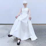 Sing Noodle Light Wedding Dress 2025 New Bridal Shoulder Repair Simple Korean Banquet Evening Dress HZ0517