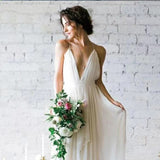 Bohemian Light Wedding Dress 2026 New Fairy White Sling Sexy Dew Back Honeymoon Holiday Outdoor Wedding HZ0517